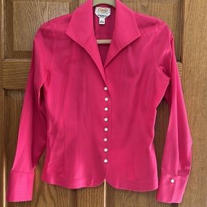 Talbots size 4 long sleeve dressy top
